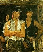 Ernst Josephson spanska smeder oil painting